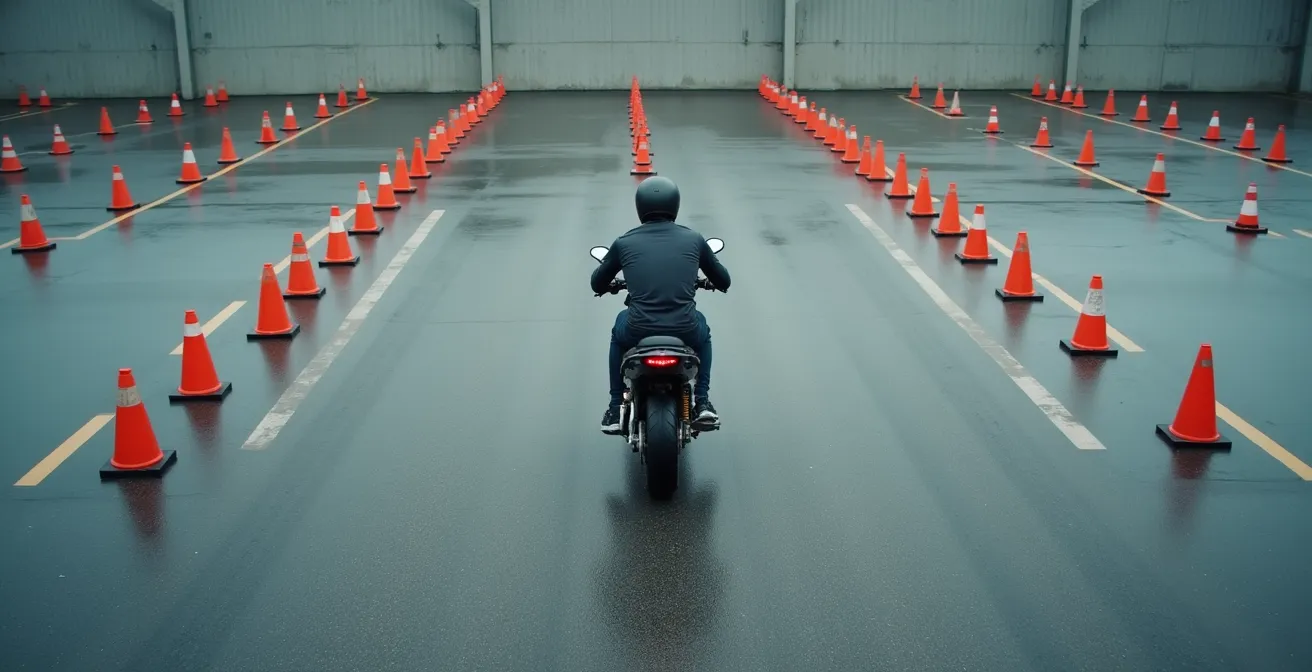 Dimostrazione della tecnica del percorso lento tra i coni