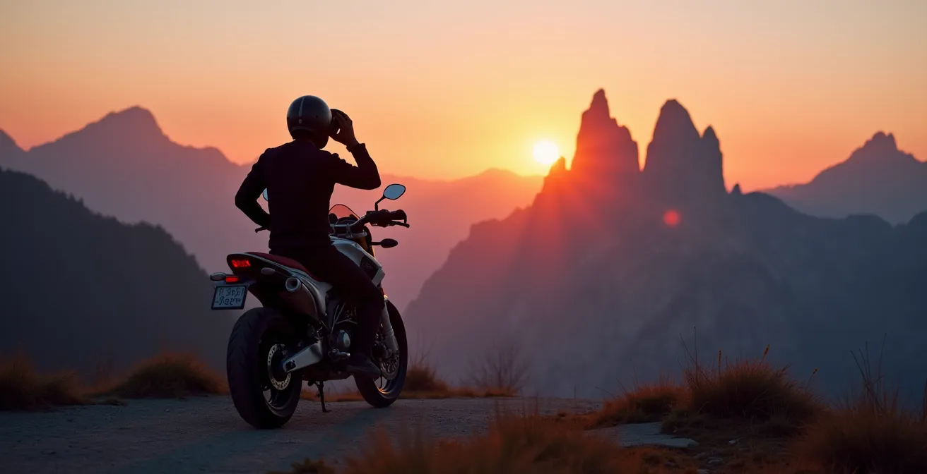 Fenomeno dell'Enrosadira sulle Torri del Sella al tramonto